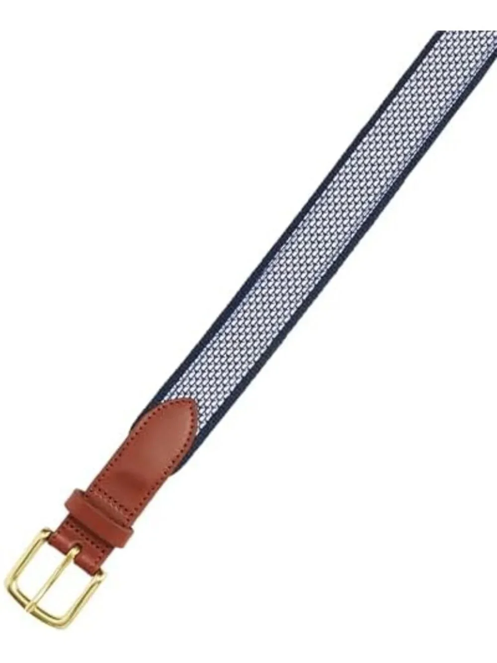 Classic Canvas Club Belt for Men | Micro Whale Design | Stylish & Versatile